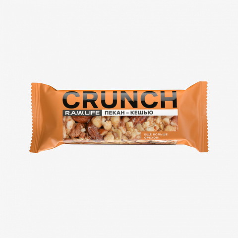 Ореховый батончик CRUNCH Choco Пекан-кешью