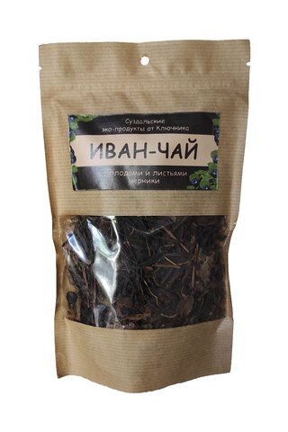 Иван-чай «с плодами и листьями черники»