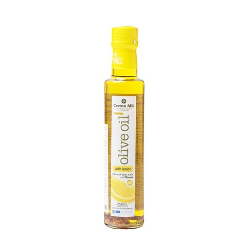 Масло оливковое нерафинированное высшего качества Extra Virgin olive oil с лимоном
