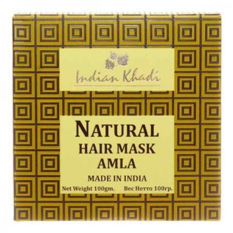 INDIAN KHADI Натуральная маска для волос Амла