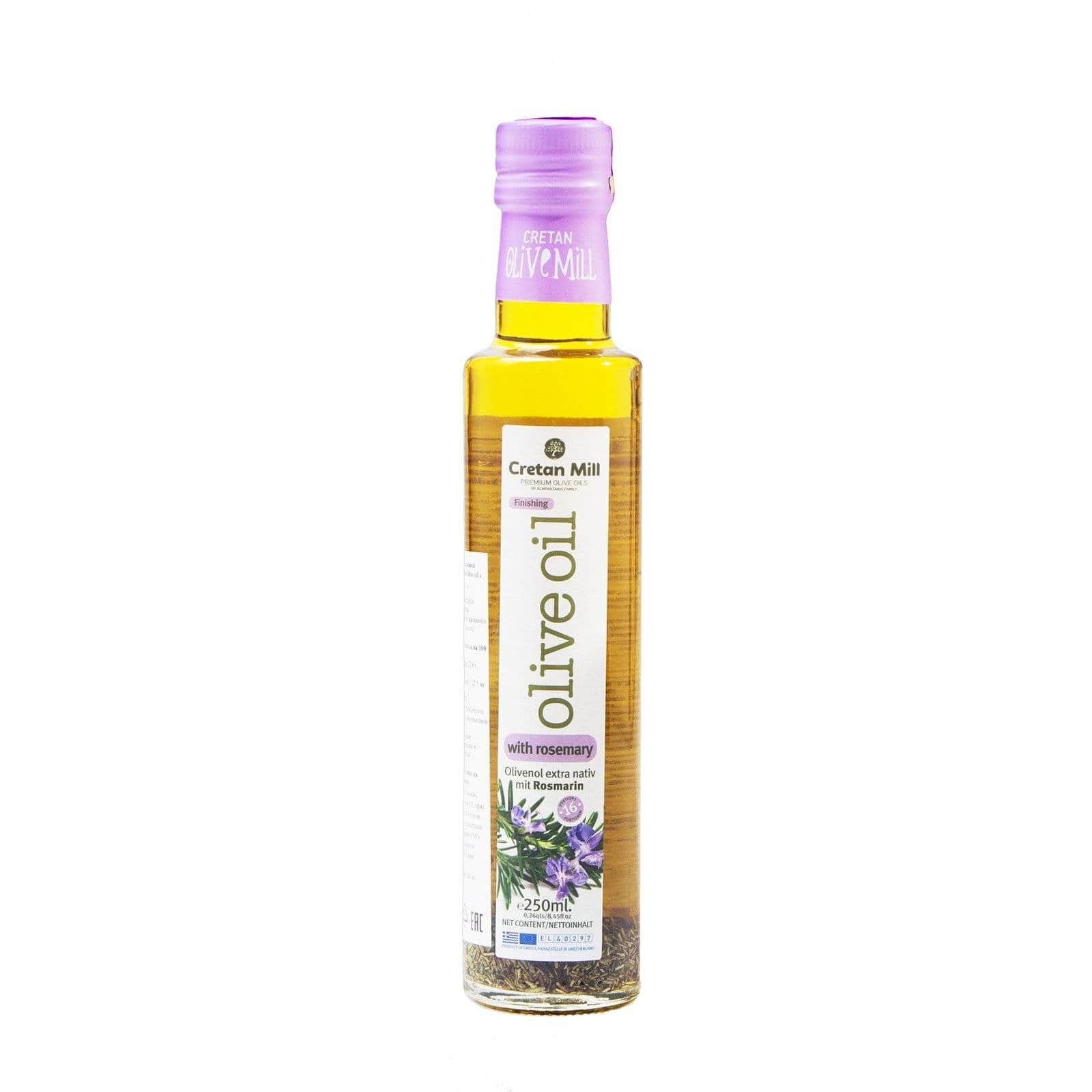 Масло оливковое нерафинированное высшего качества Extra Virgin olive oil с  розмарином