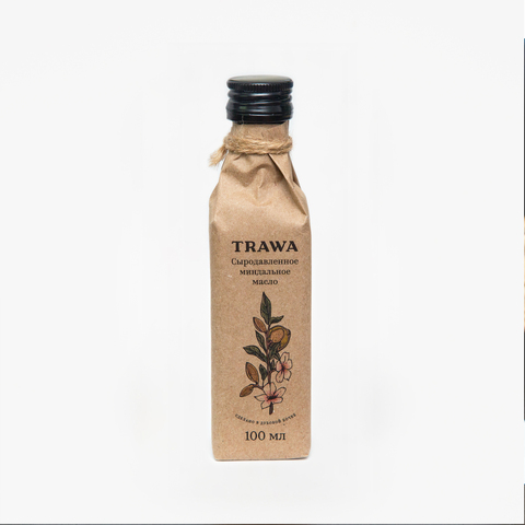 Масло TRAWA миндальное сыродавленное - 30%