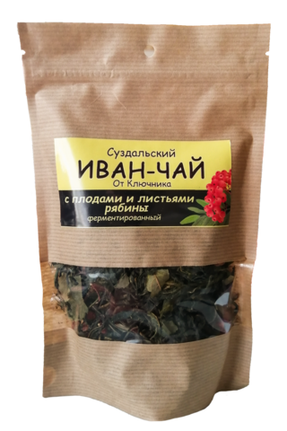 Иван-чай «с  плодами и листьями рябины» Суздаля
