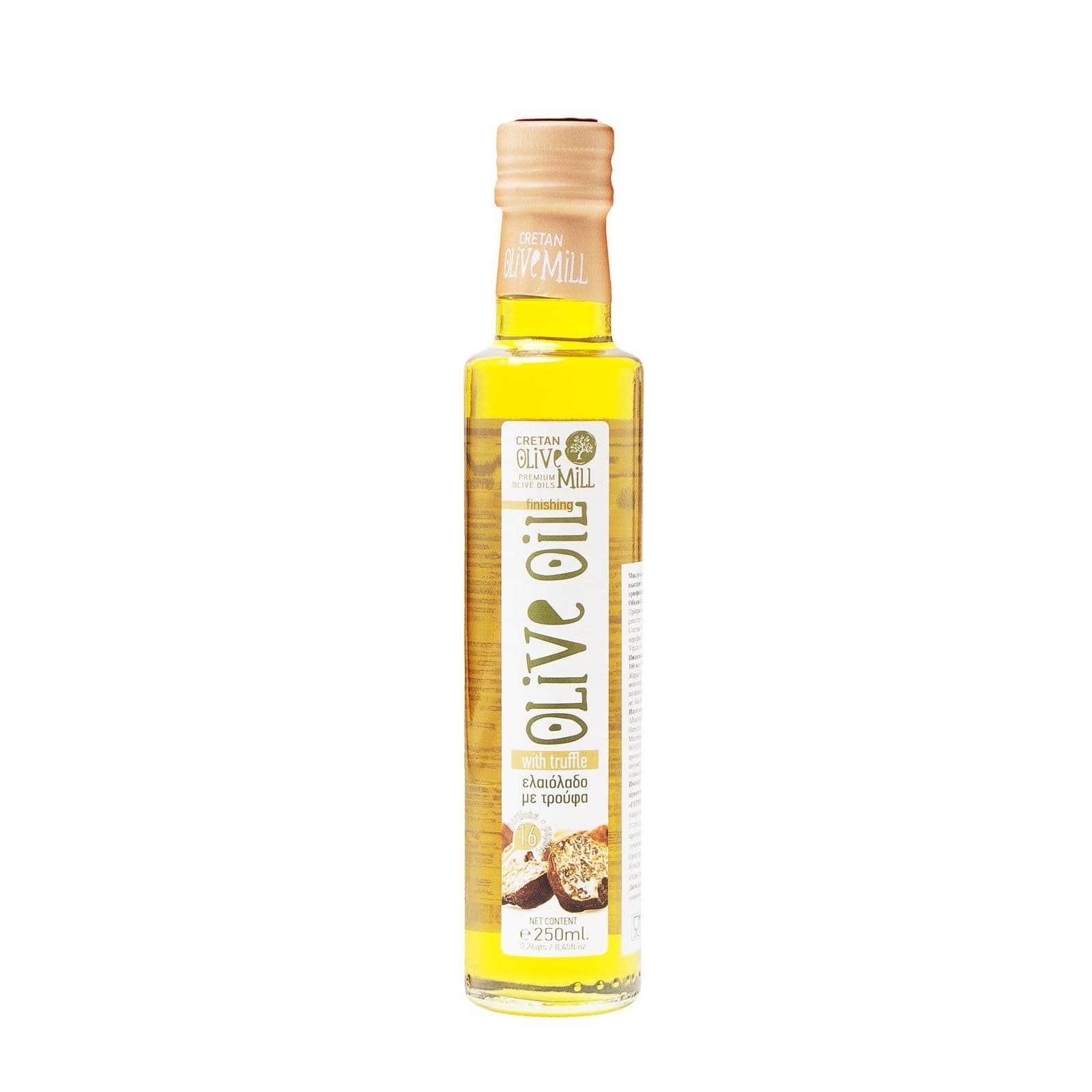 Масло оливковое нерафинированное высшего качества Extra Virgin olive oil с  трюфелем