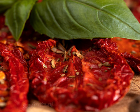 рецепт вяленых томатов с базиликом