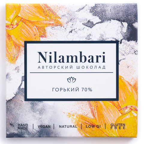 Шоколад Nilambari горький 70%