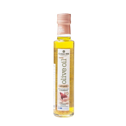 Масло оливковое нерафинированное высшего качества Extra Virgin olive oil с чесноком