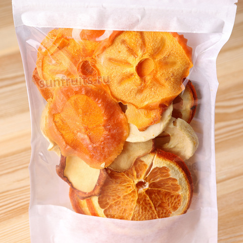 фруктовые чипсы апельсин хурма
